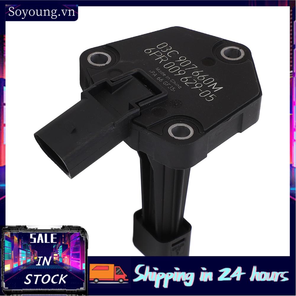 Soyoung Oil Level Sensor  Sensitive Sturdy ABS Compact Structure Professional 03C907660H for A4 A5 A6 Q5 Q7 S4 S5