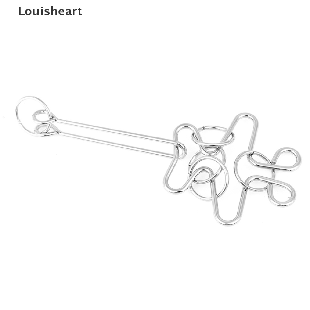 Dây Kim Loại Thử IQ Hình Quả Đào Louisheart Hỗ Trợ Luyện Tập Trí Não Cho Người Lớn Và Trẻ Em