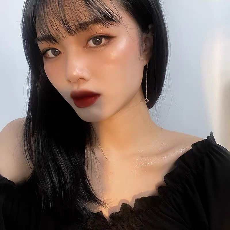 Khuyên Tai Thép Titan Dáng Dài Không Gây Dị Ứng Hình Cỏ Bốn Lá May Mắn Thời Trang Mới