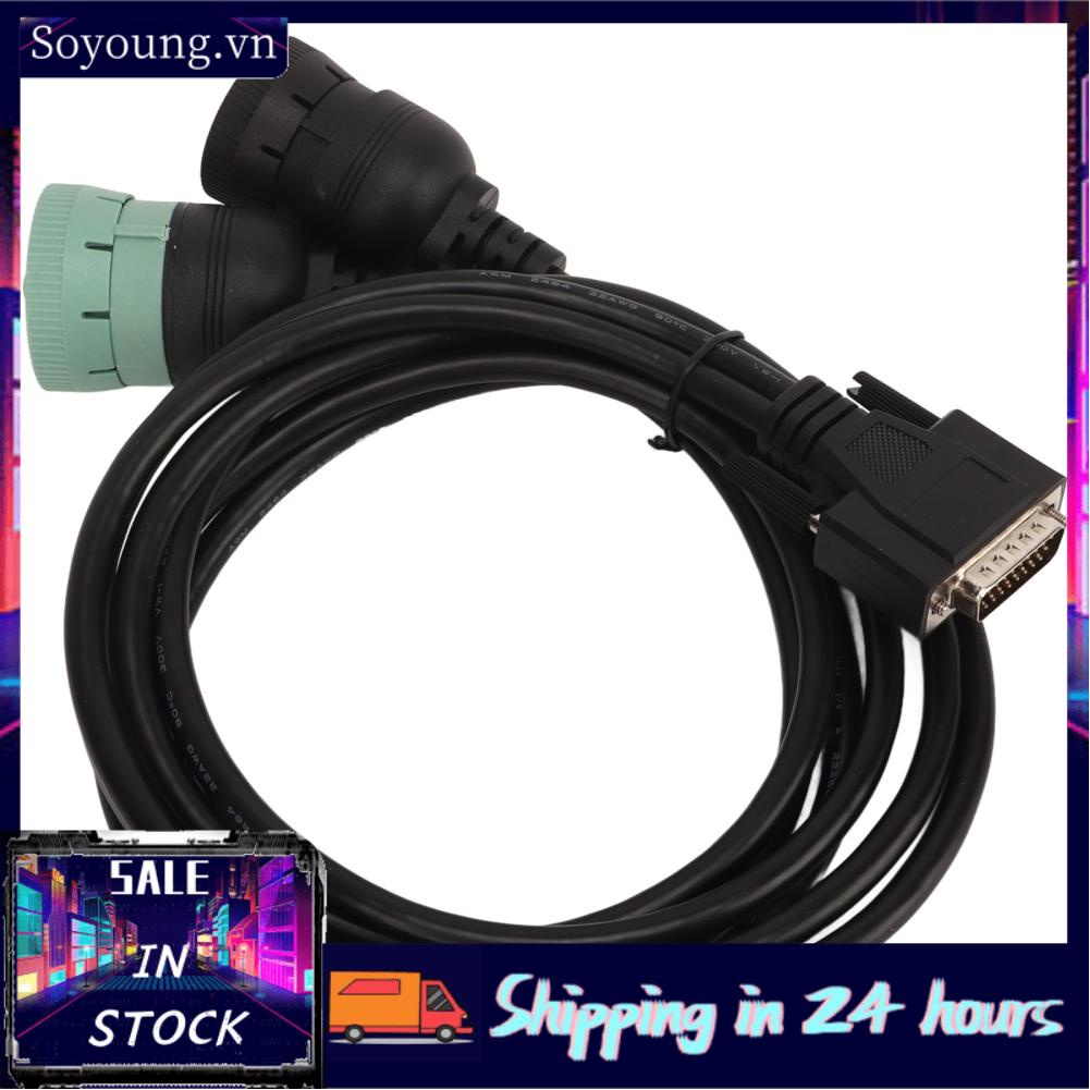 Soyoung Y Diagnostic Cable  6PIN 9PIN Plug and Play ABS Rubber Heavy Duty Stable Transmission Diagnosis Adapter for DLA+2