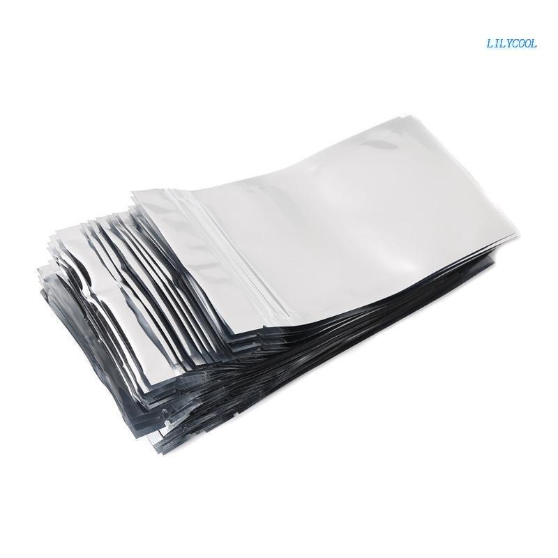 Set 50 Túi Lá Nhôm 8.5x14cm Chống Rò Rỉ Tiện Dụng