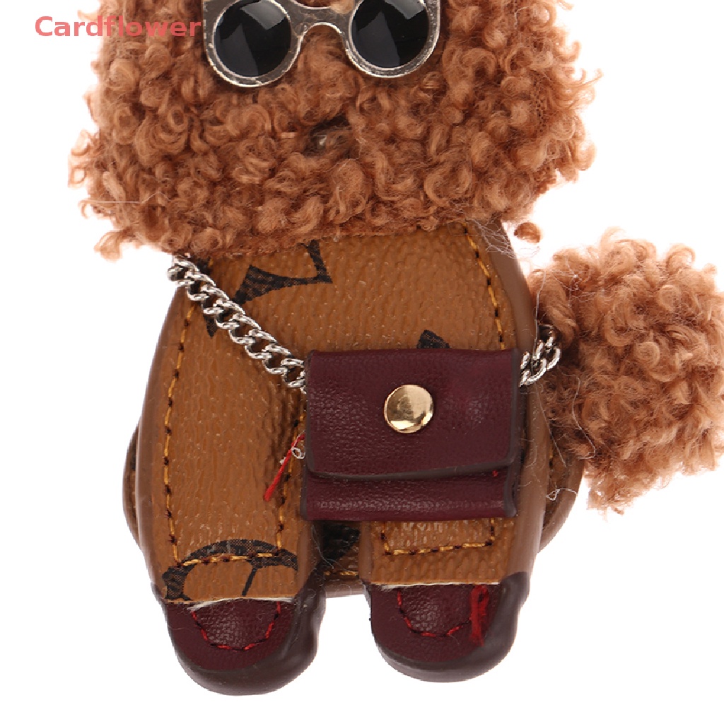 Móc Khóa Da Pu Hình Cún Con Đáng Yêu Mới