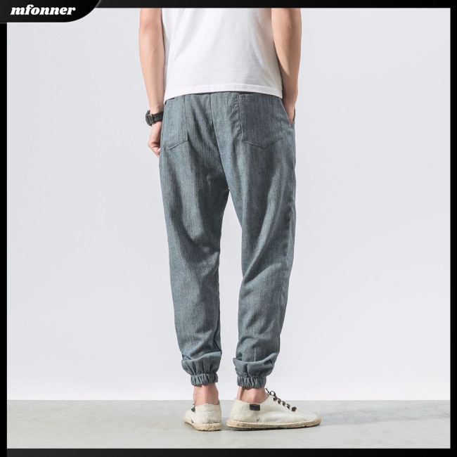 Quần ống rộng Màu Sắc Đơn Giản Cho Nam