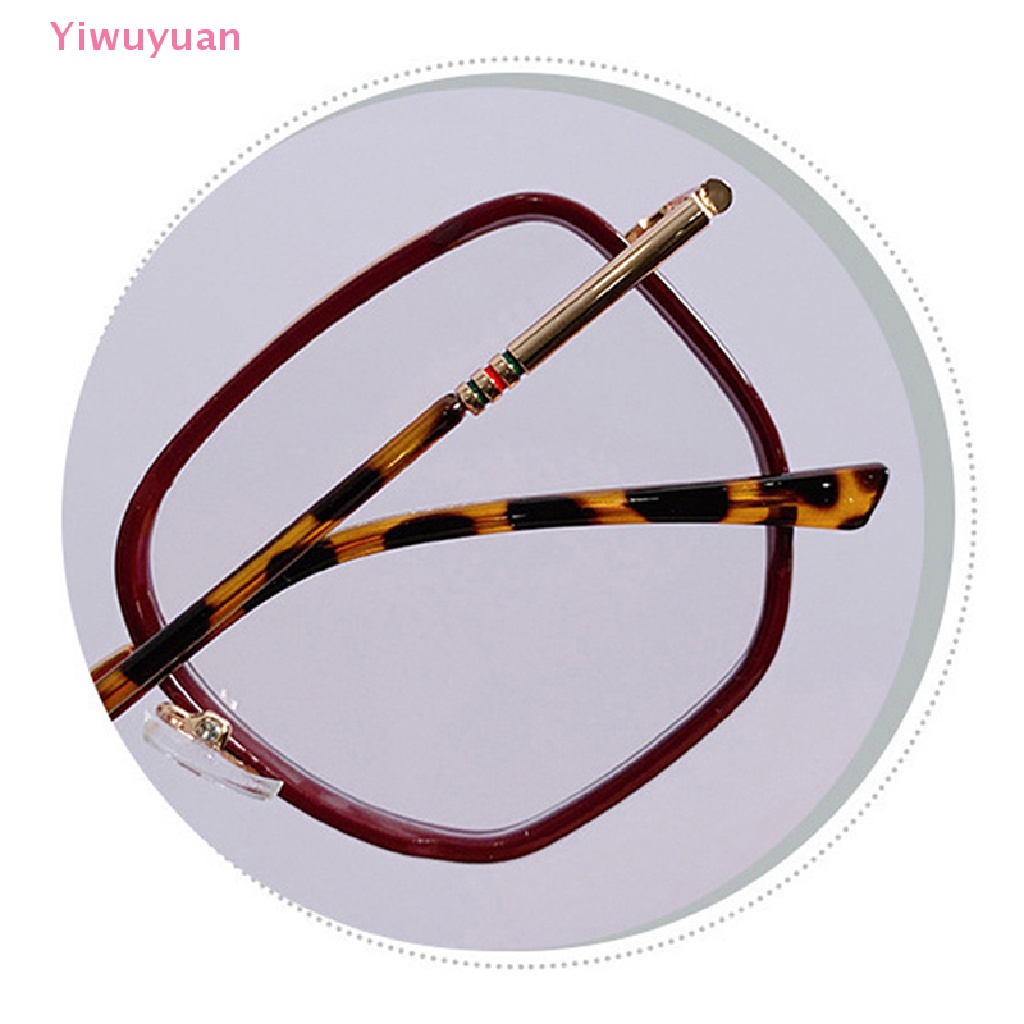 < Yiwuyuan > Kính Râm Trong Suốt Không Gọng Trang Điểm Cho Nữ