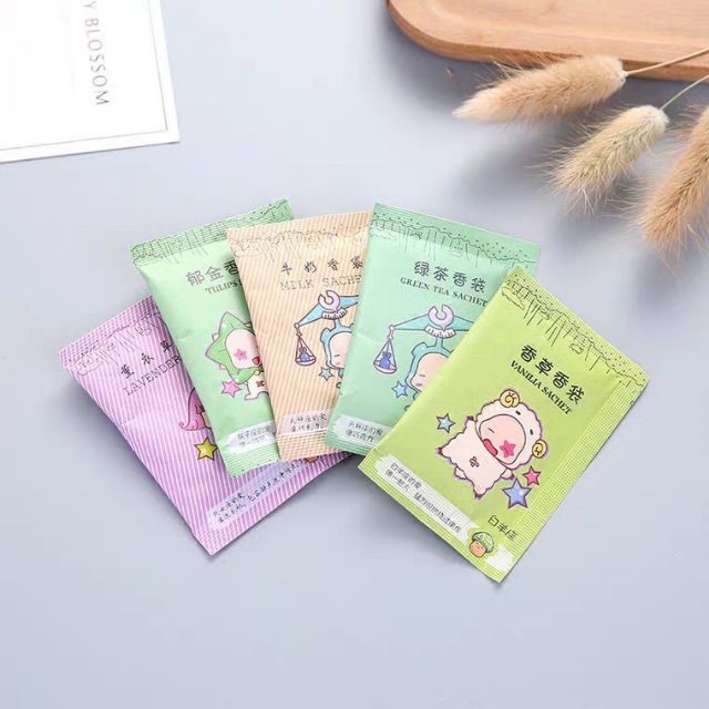 PVN58967 Túi Thơm Mini 12 Cung Hoàng Đạo Để Tủ Quần Áo, Giày Dép