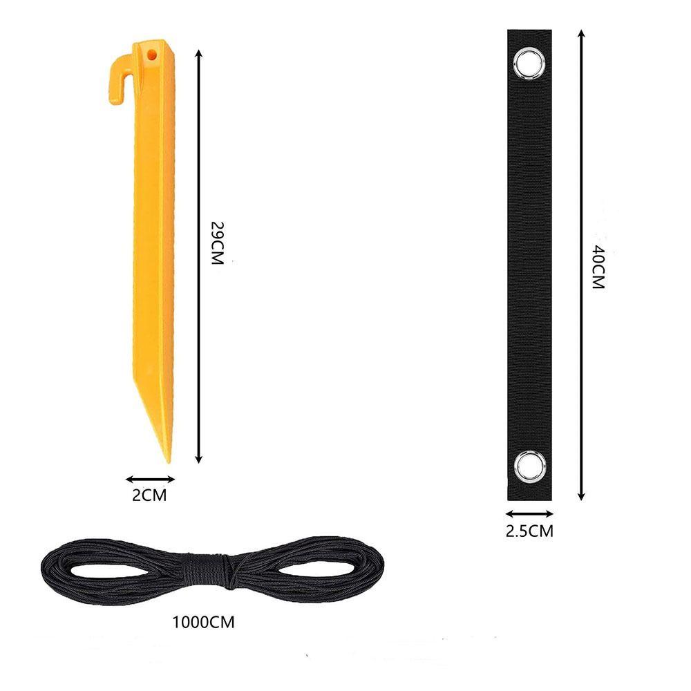 Bộ Dụng Cụ Cố Định Cây Trồng Chống Gió &amp; Mỏ Neo 1