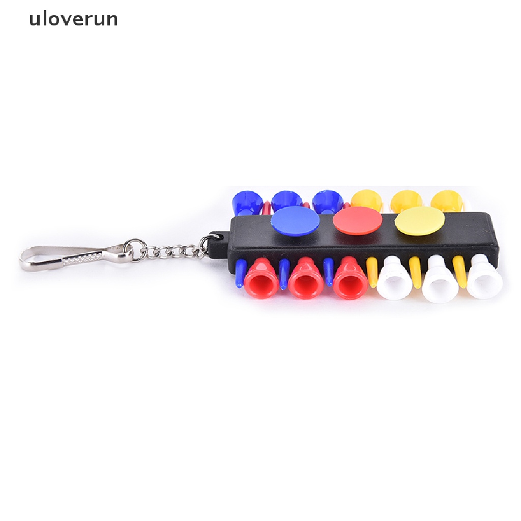 Uloverun 1x Giá Đỡ Gậy Đánh Golf Kèm 12 Phụ Kiện Bằng Nhựa Và 3 Quả Bóng Đánh Dấu w 1 KeyChain vn