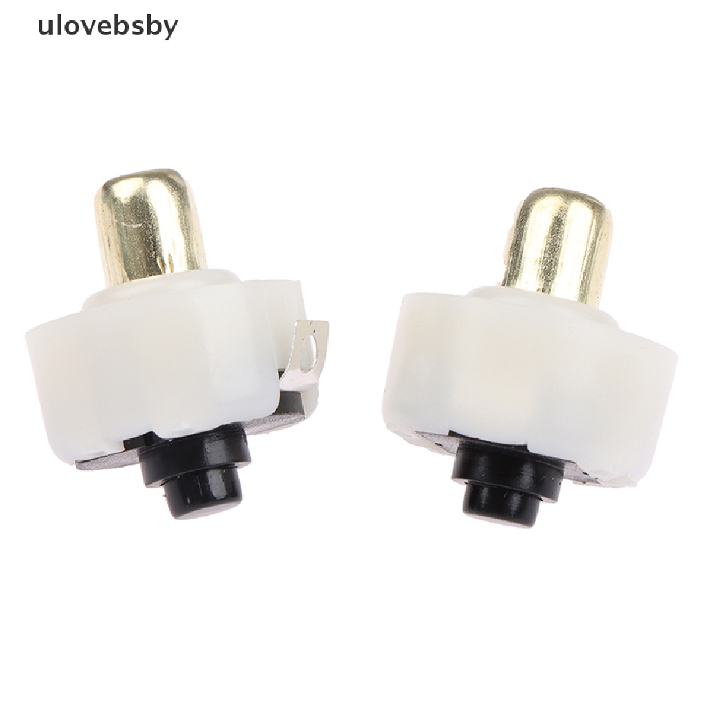Ulovebsby 2 Chiếc Đèn Pin LED 17mm Nút Nhấn BẬT / TẮT Điện Đèn Pin Đuôi VN