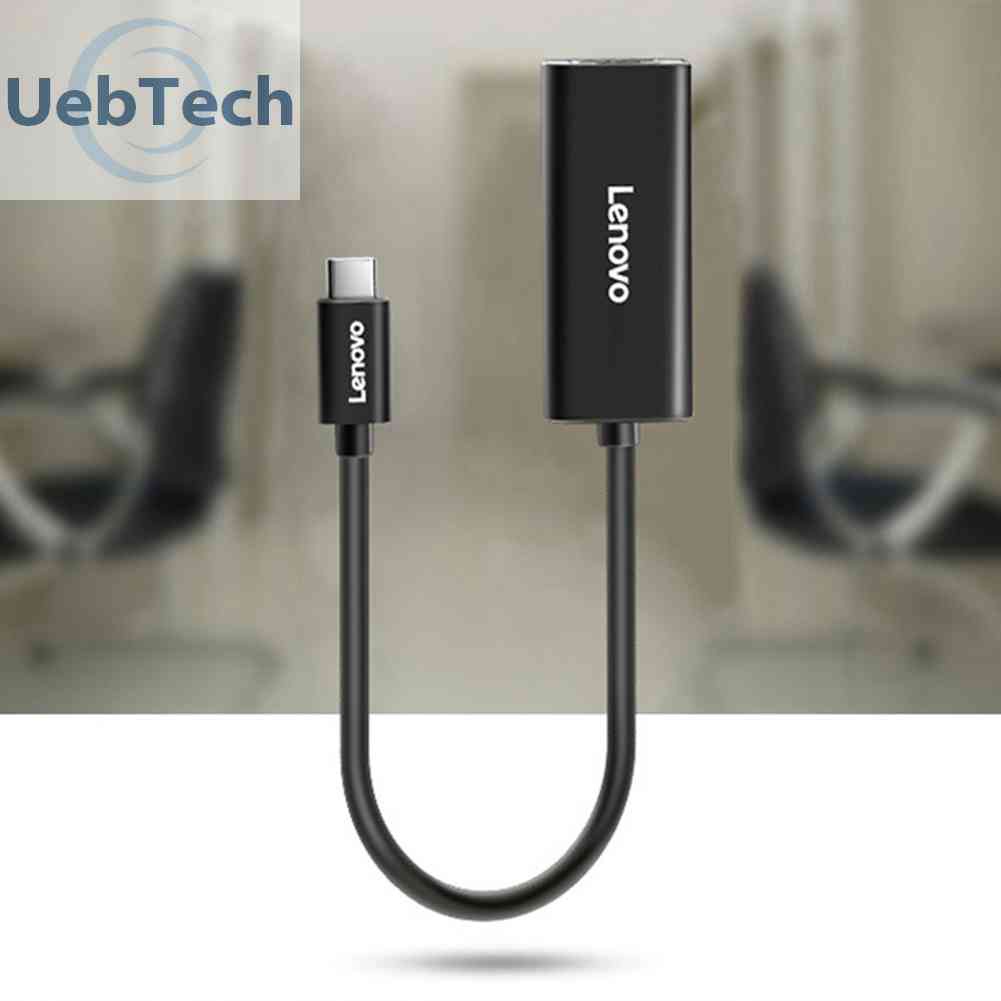 LENOVO Bộ Chia Cổng USB 3.0 / Type-C RJ45 Lan Cho MacBook Laptop