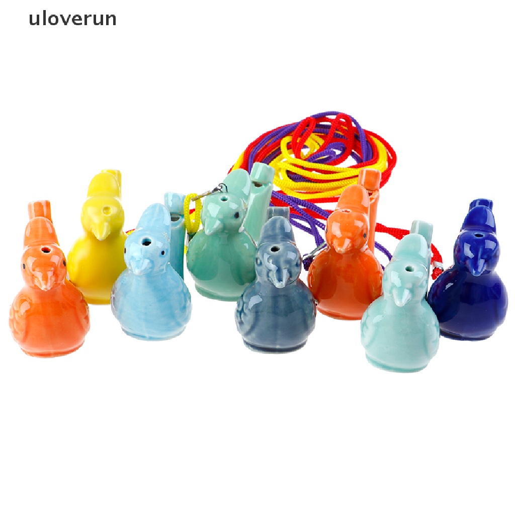 Uloverun 1 Còi Huýt Sáo Bằng Gốm Hình Chú Chim Phong Cách Trung Hoa Cổ Điển Vui Nhộn vn