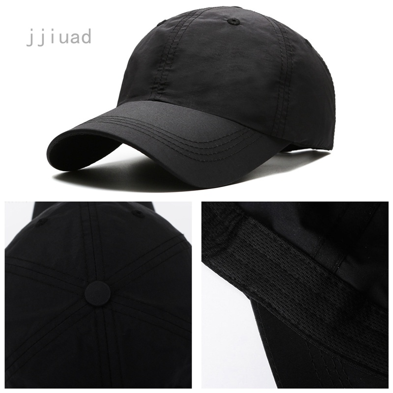 Jjiuad Mũ Lưỡi Trai Chống Nắng Thoáng Khí Thời Trang Mùa Hè Cho Nam