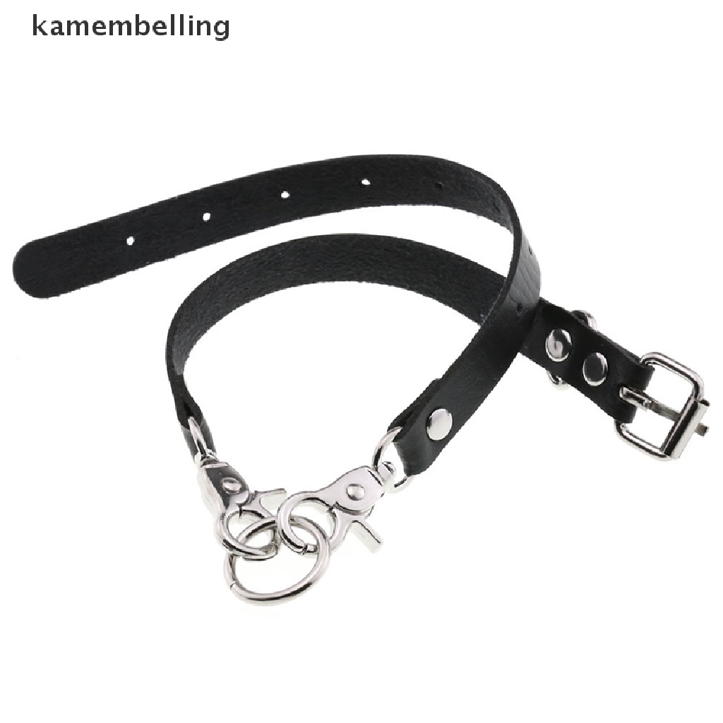 Vòng Cổ Choker Da kamembelling Phong Cách Punk Cá Tính Cho Nam Và Nữ