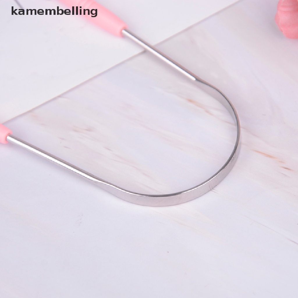 Kamembelling Dụng Cụ Làm Sạch Lưỡi Bằng Thép Không Gỉ Chăm Sóc Sức Khỏe Răng Miệng