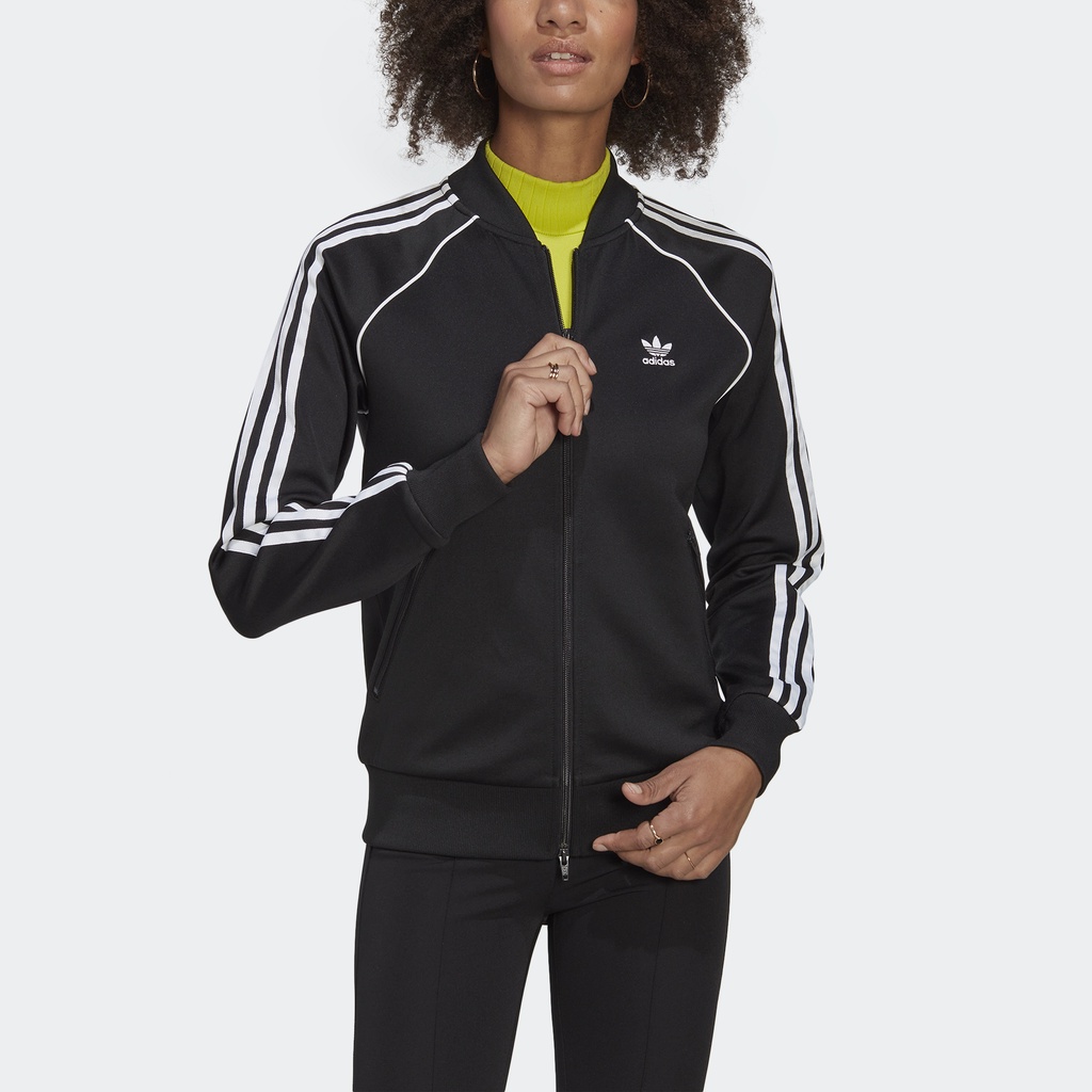 Adidas Phong cách sống Áo khoác thể thao Primeblue SST Nữ Đen GD2374
