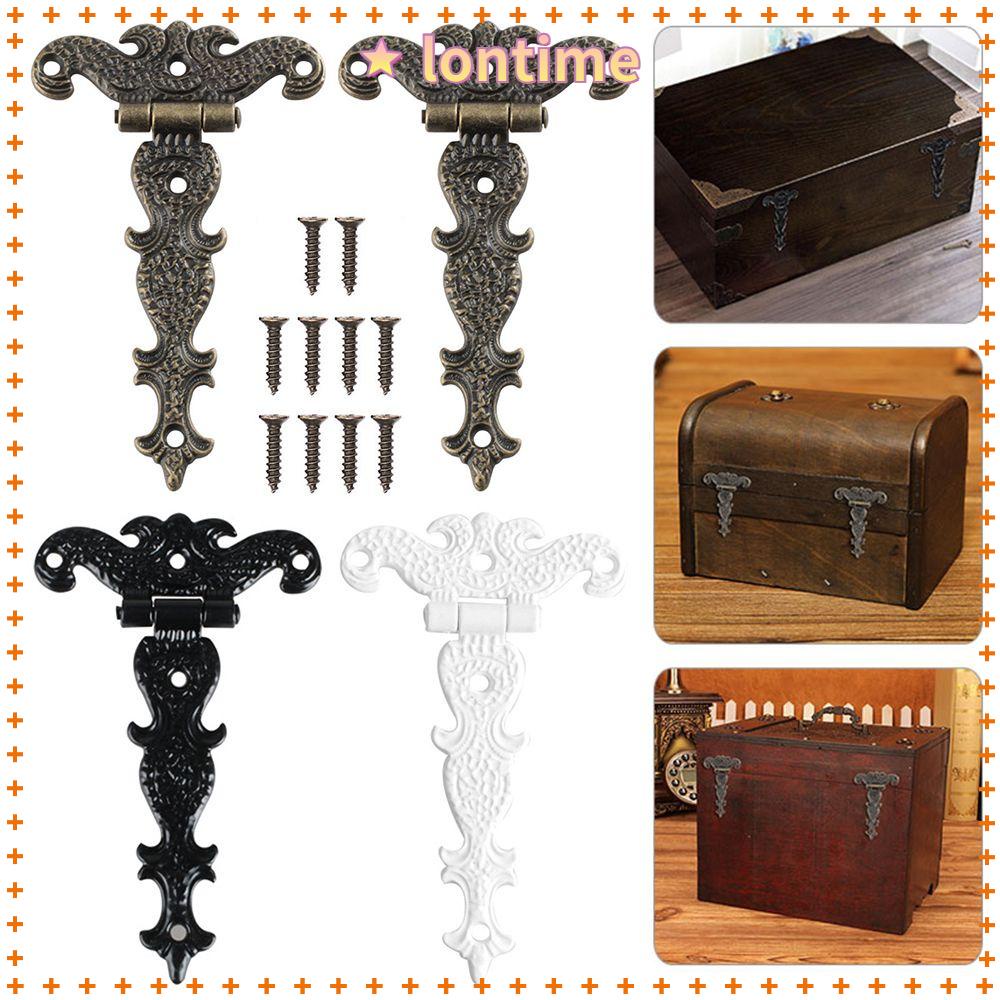 Bộ 2 Bản Lề Hỗ Trợ Ốp Trang Sức Phong Cách Cổ Điển