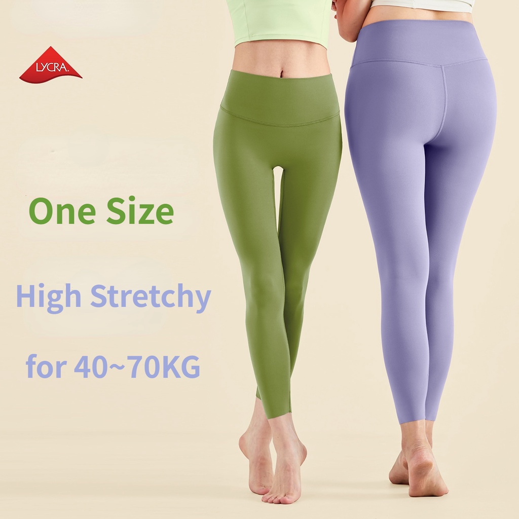 Quần Legging Thể Thao Lưng Cao Chất Liệu Co Giãn Thoải Mái