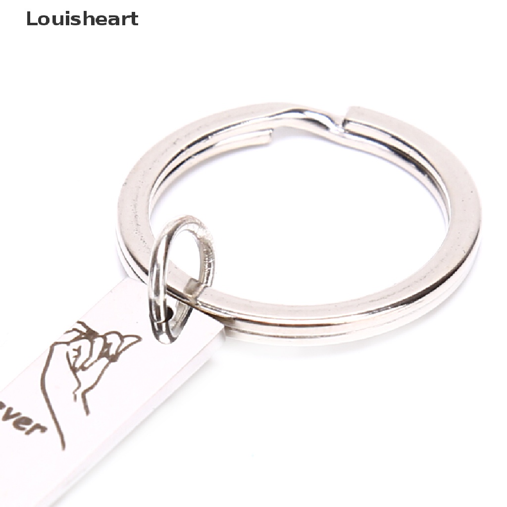 Set 2 Móc Khóa Kim Loại Khắc Chữ King Queen Cho Cặp Đôi TFG