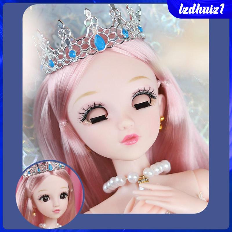 Búp Bê Công Chúa Trang Điểm Có Khớp Nối Làm Quà Tặng Sinh Nhật Cho Bé