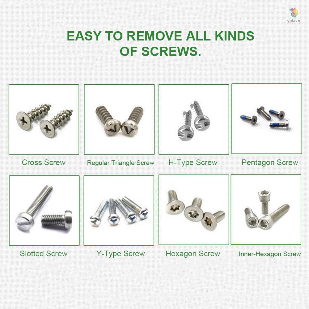 Bộ Dụng Cụ Sửa Chữa Đồng Hồ Máy Tính 115 Trong 1 98 Bits Đa Năng