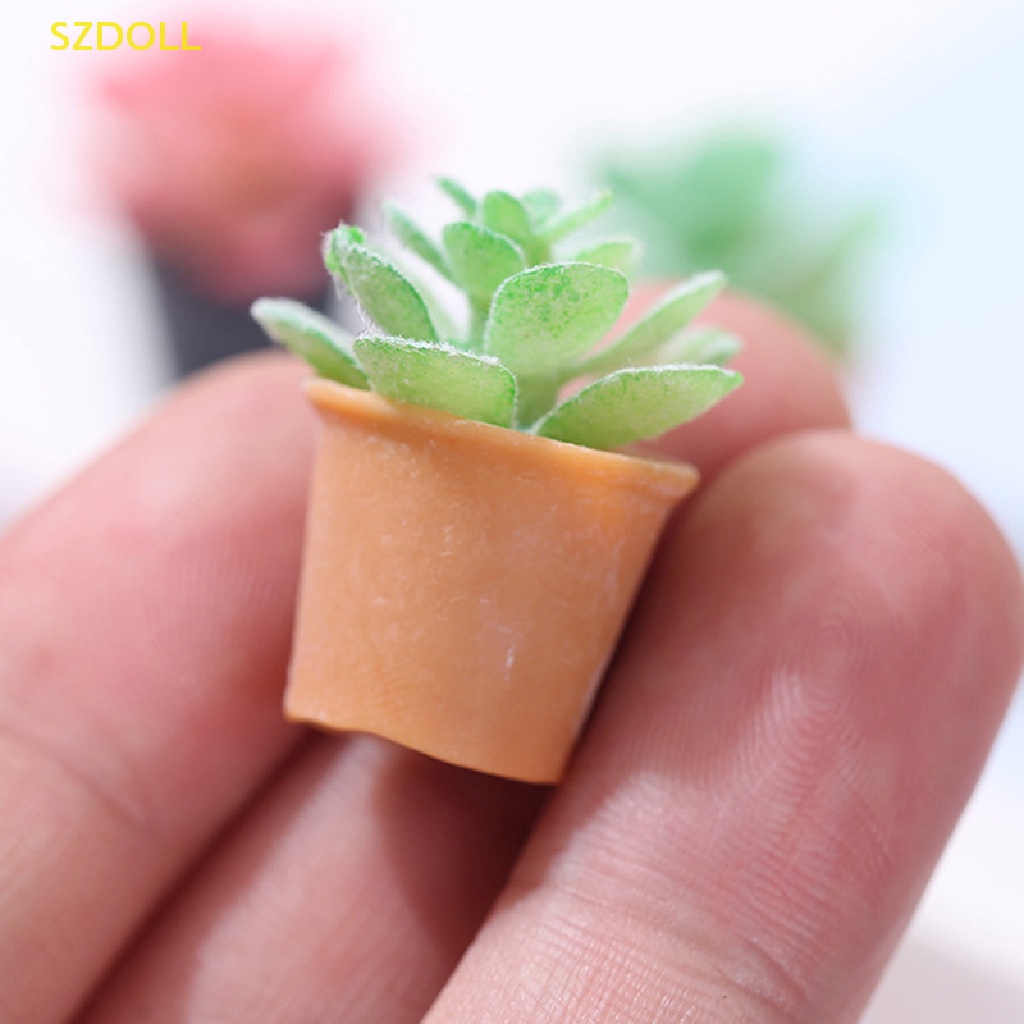 Set 2 Mô Hình Xích Đu Mini Trang Trí Nhà Búp Bê