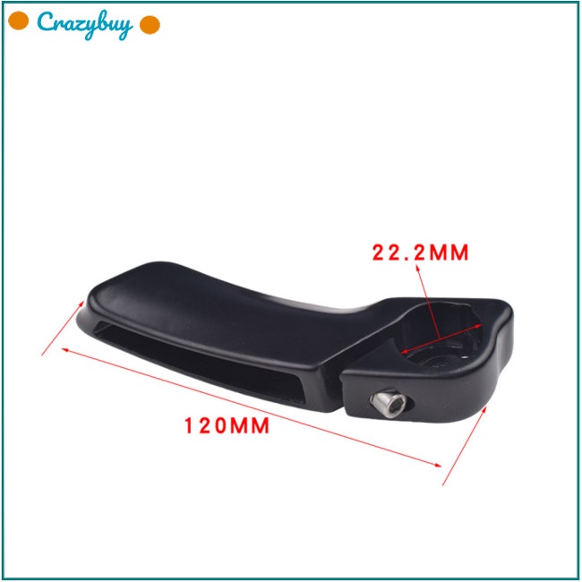 Cr 1 Cặp Tay Cầm Xe Đạp Leo Núi Bằng Hợp Kim Nhôm Chắc Chắn