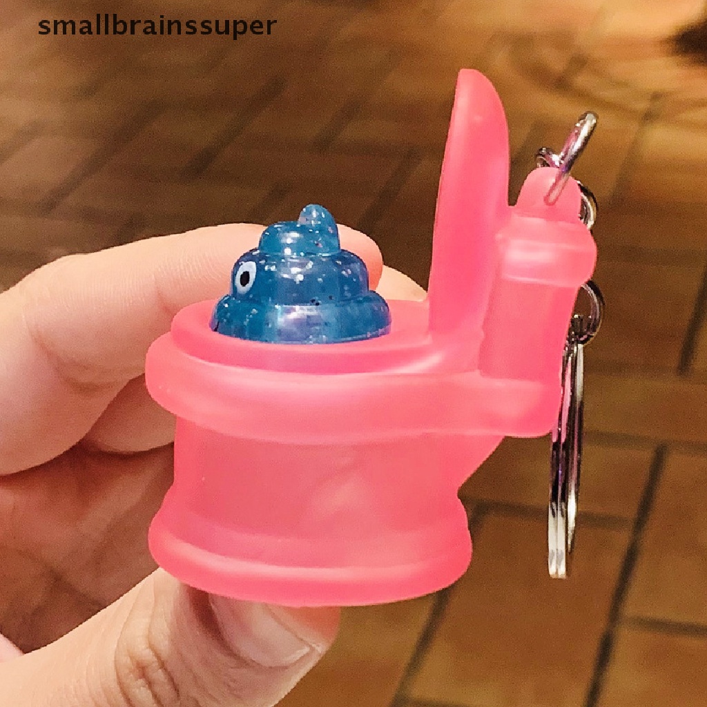 Móc Khóa Hình Toilet Mini Dễ Thương Vui Nhộn Chống Căng Thẳng