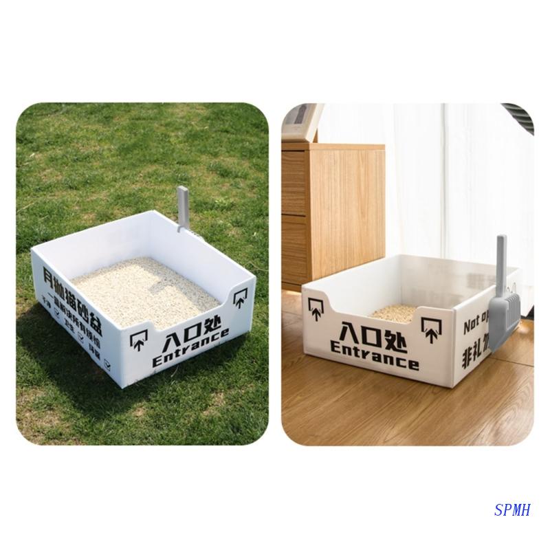 Hộp Đựng Mèo Đi Vệ Sinh Dùng Một Lần Chống Thấm Nước Cỡ Lớn / Vừa / Nhỏ Tiện Dụng Mang Theo Du Lịch