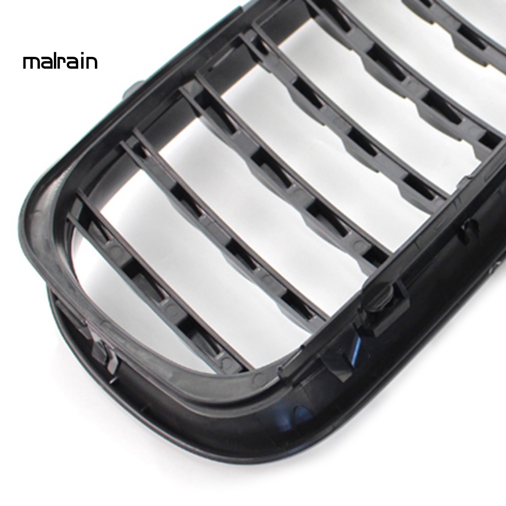 Set 2 Lưới Tản Nhiệt Phía Trước Trái Phải ABS Cho Xe Hơi 51132158542 51132158543 Cho BMW 3 Series E46 4 Cửa 2002-2005