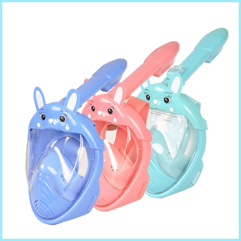 Mặt Nạ Lặn Che Phủ Toàn Diện Chống Sương Mù Dành Cho Trẻ Em Và Người Lớn