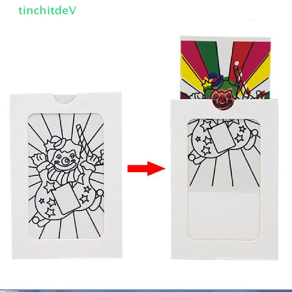 Bộ Thẻ Bài Đồ Chơi Ảo Thuật Thay Đổi Màu Sắc Cỡ Nhỏ Độc Đáo