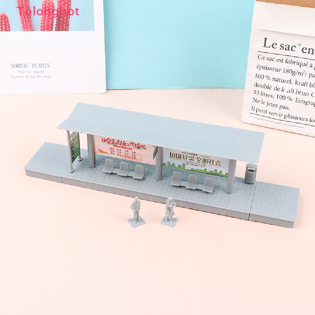 Mô Hình Trạm Xe Buýt Mini Tốc Độ Cao Tỉ Lệ 1 / 87