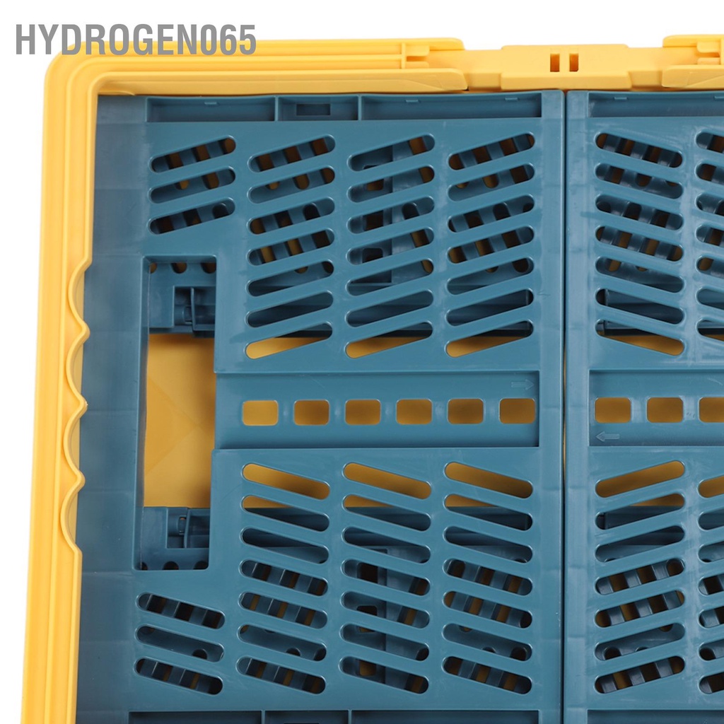 Hydrogen065 Giỏ có thể gập lại tay cầm Thùng lưu trữ chống nước PP cho nhà bếp phòng ngủ văn