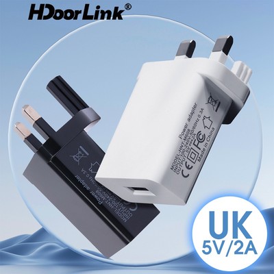 Ổ Cắm Điện Uk Chuyển Đổi HdoorLink 5V / 2A USB 5V / 1A Cho Điện Thoại Android