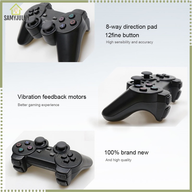 Tay Cầm Điều Khiển Trò Chơi Điện Tử Không Dây Kết Nối Usb Cho Sony Ps2