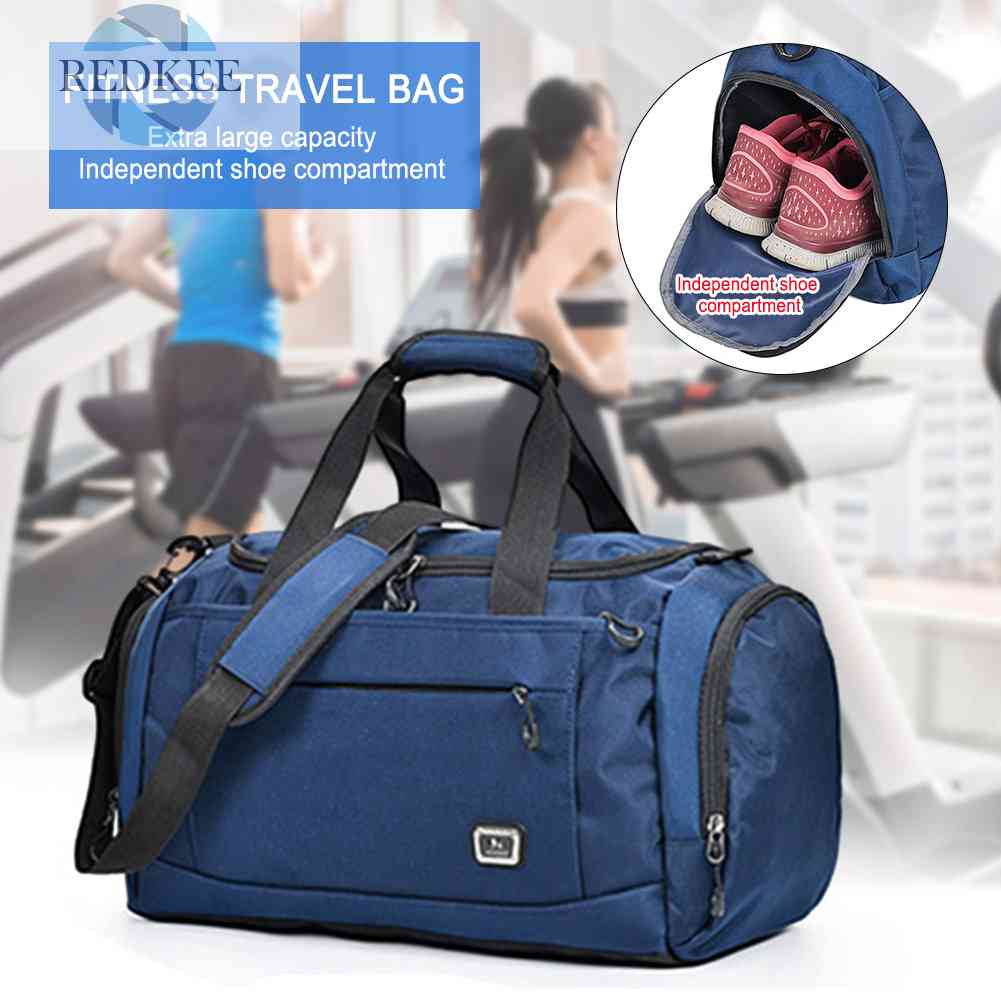 Túi Đựng Đồ Tập Thể Thao Sức Chứa Lớn Chia Ngăn Khô / Ướt Tiện Dụng Cho Nam Và