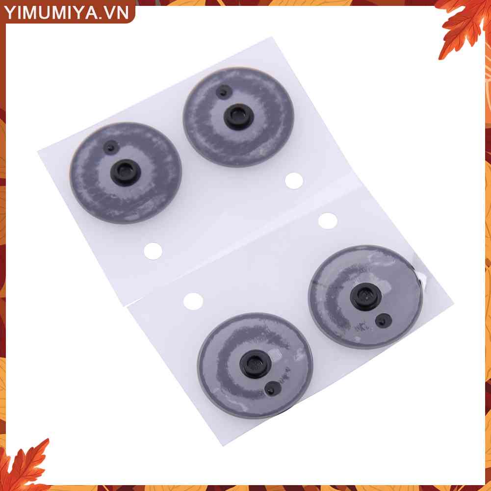 ☼Yimumiya ☼ Bộ 4 Miếng Lót Chân Đế Laptop Bằng Cao Su Cho Apple Macbook Pro Retina A1398 A1425 A1502