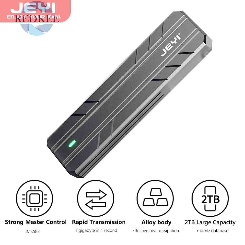 Hộp Đựng Ổ Cứng 2.5inch USB Cho 2.5 inch M.2 SSD NVME