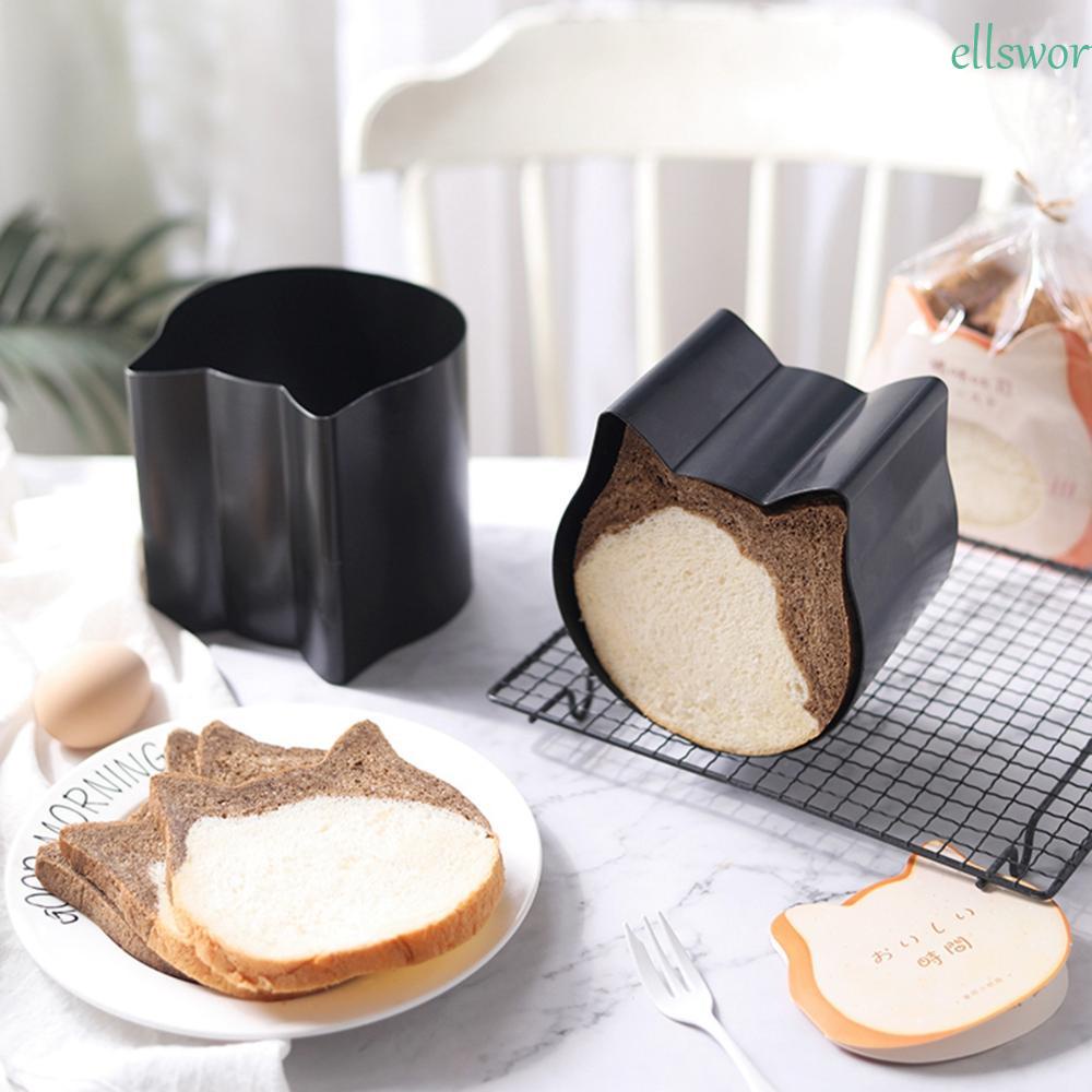 Khuôn Làm Bánh Mì Hình Mèo Bằng Thép Không Gỉ DIY