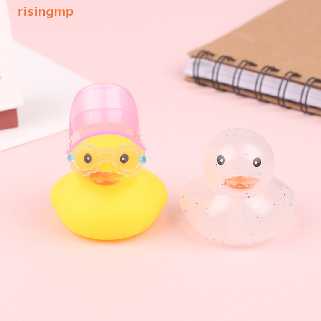 Set 1 / 3 Đồ trang trí Vịt Tráng Men Mini Trang Trí Bể Cá / Tiểu Cảnh / Nhà Búp Bê