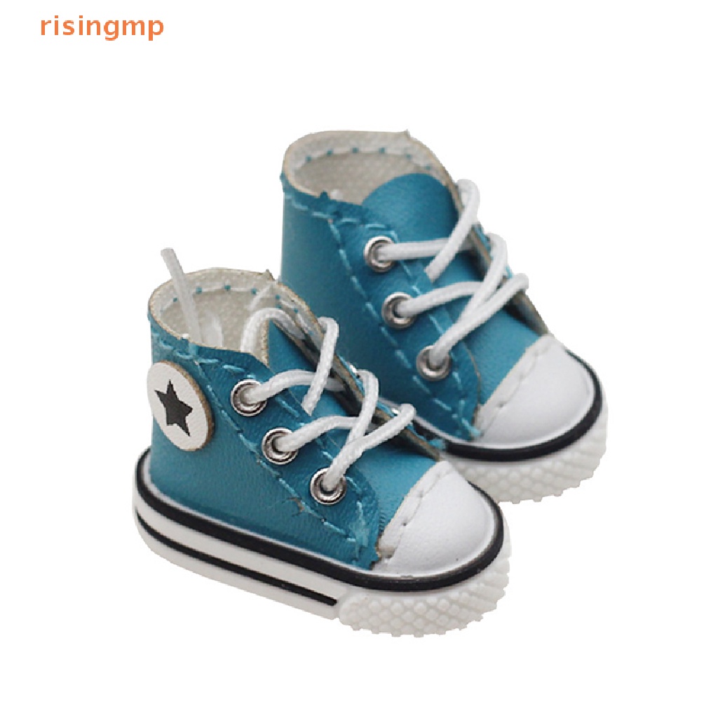 1 Đôi Giày Canvas Mini Thời Trang Cho Búp Bê