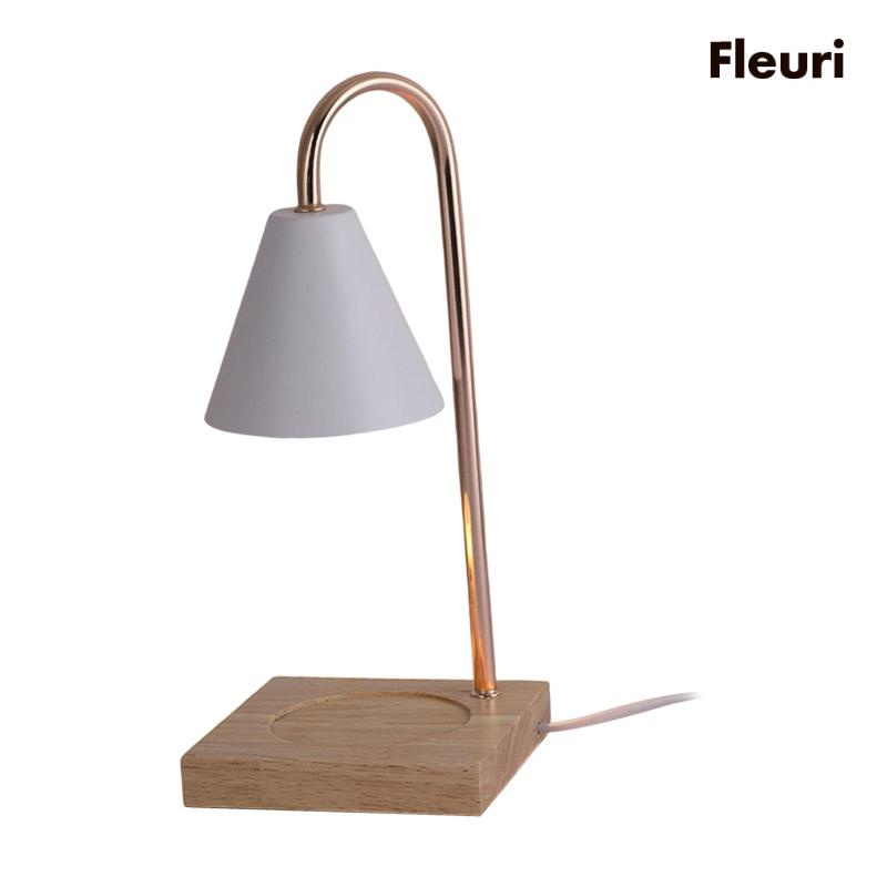 [Fleurir] Đèn Nến Sưởi Ấm Bằng Điện Hẹn Giờ Nấu Tan Chảy Nến Trang Trí Phòng Khách Làm Quà Sinh Nhật