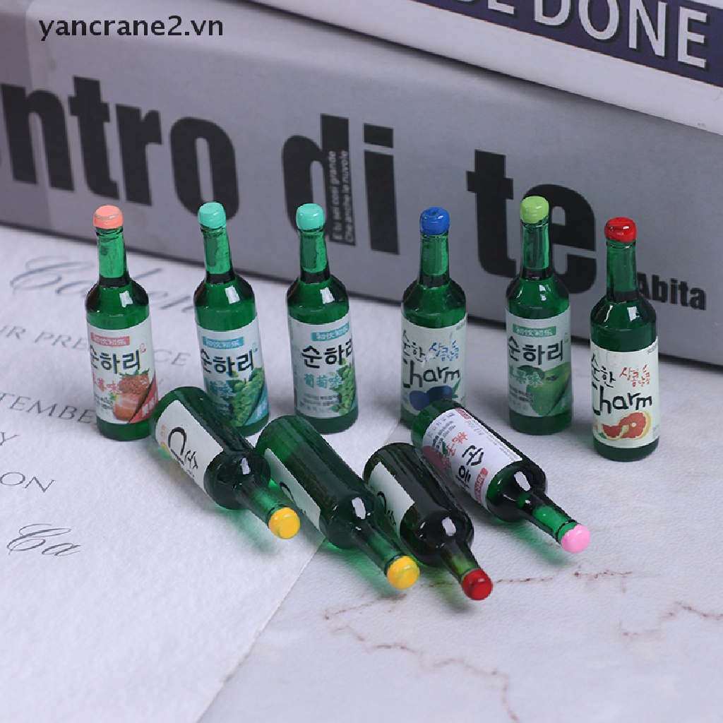 Set 10 Mô Hình Chai Rượu 1: 12 Trang Trí Nhà Búp Bê