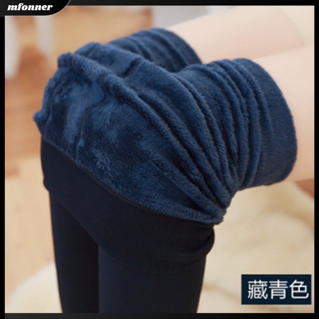 Quần Tất Lưng Cao Co Giãn Giữ Ấm Mùa Đông Cho Nữ