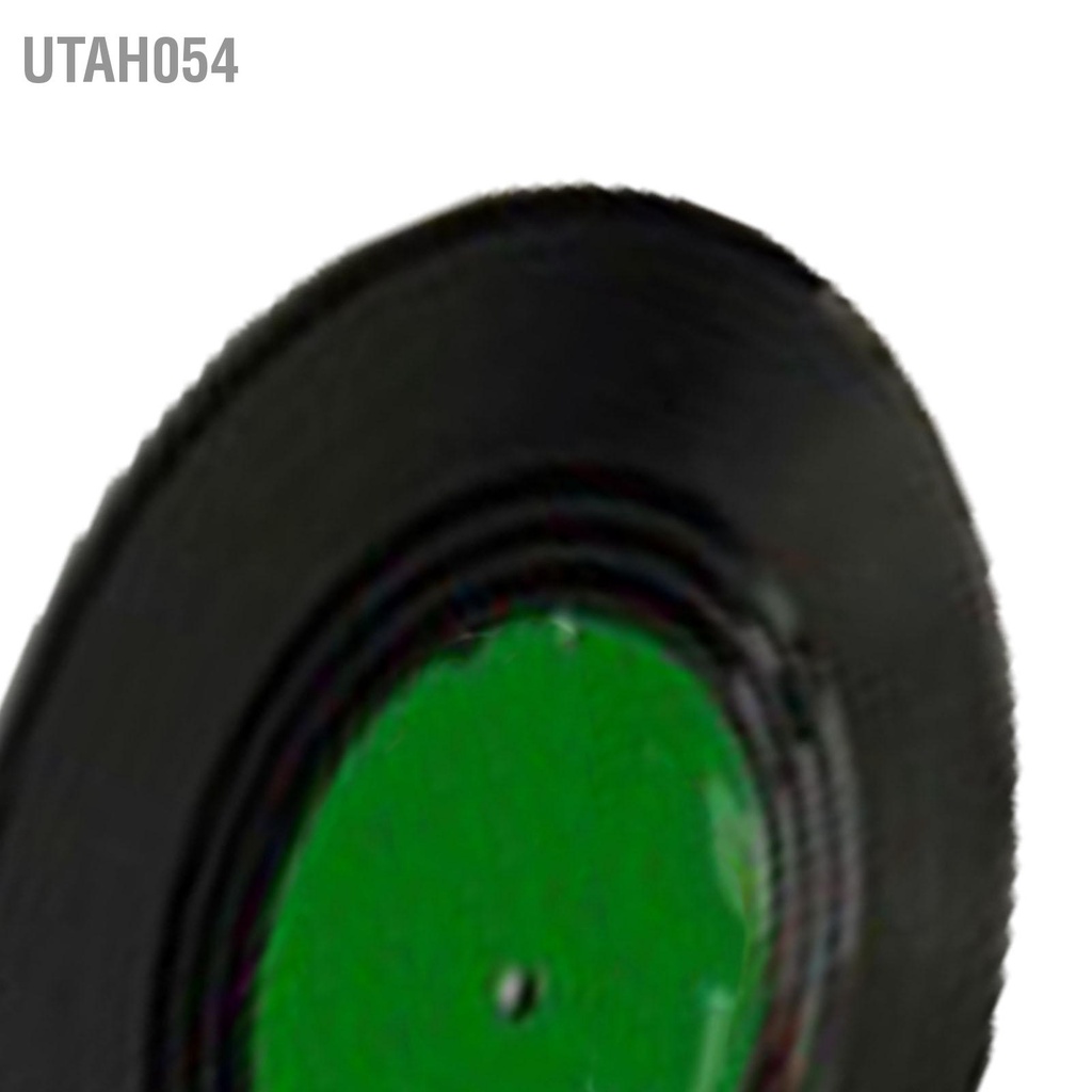 Utah054 2 Chiếc Kỷ Lục Đế Lót Ly Retro Ngộ Nghĩnh Độc Đáo Bản Ghi Đĩa Uống Thanh Cà Phê