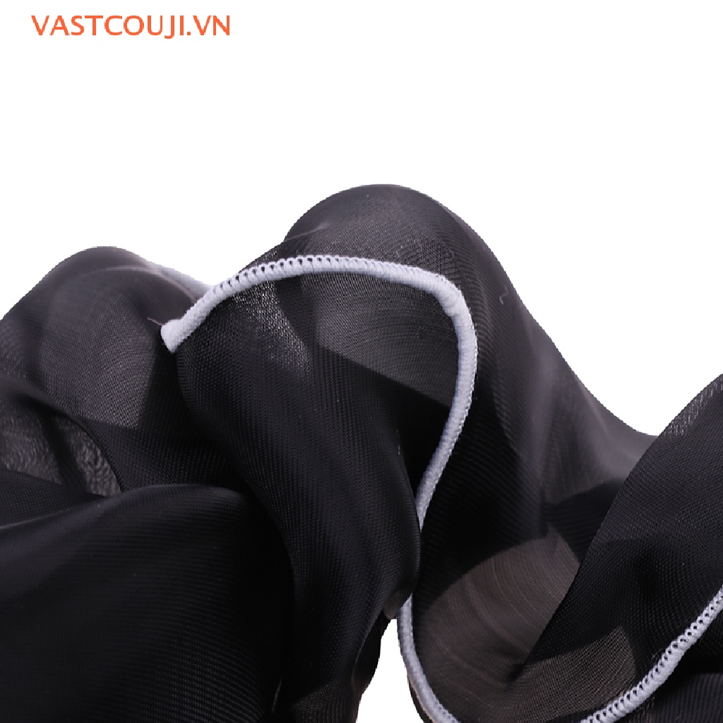 Dây Cột Tóc Vải Organza Màu Trơn Thời Trang Mùa Hè Cho Nữ