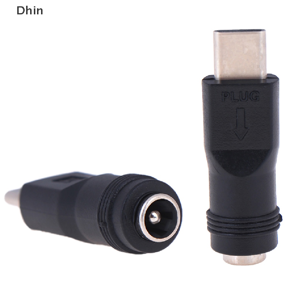 1 Giắc Cắm Chuyển Đổi 5.5 * 2.1mm Female Sang Type-C 3.1 Male 90 / 180 Độ DC