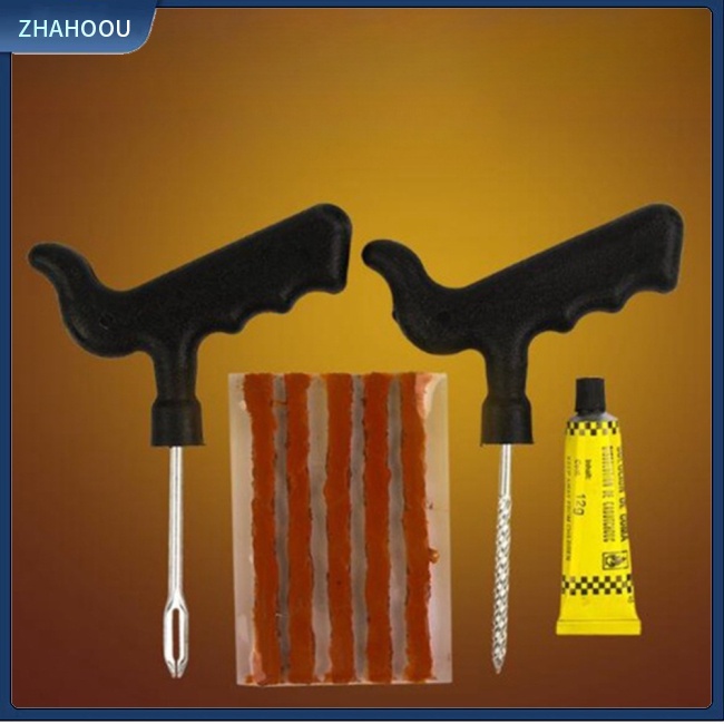 ☃Nhà Cửa☃ Bộ Dụng Cụ Sửa Chữa Lốp Xe Hơi / Mô Tô Khẩn Cấp Chuyên Dụng