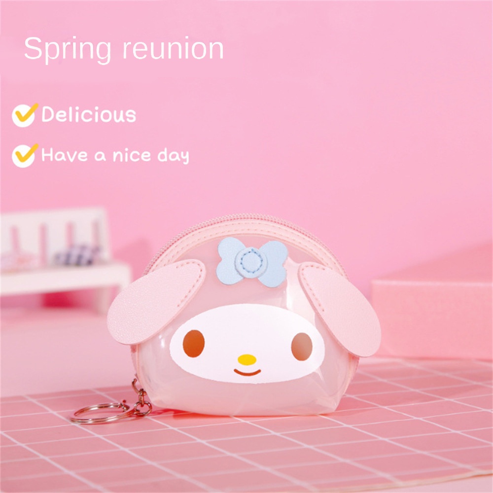 Túi Đựng Bút Bằng Da Nhiều Ngăn Cỡ Lớn Thêu Họa Tiết Chú Chó Pacha Dễ Thương Cho Học Sinh