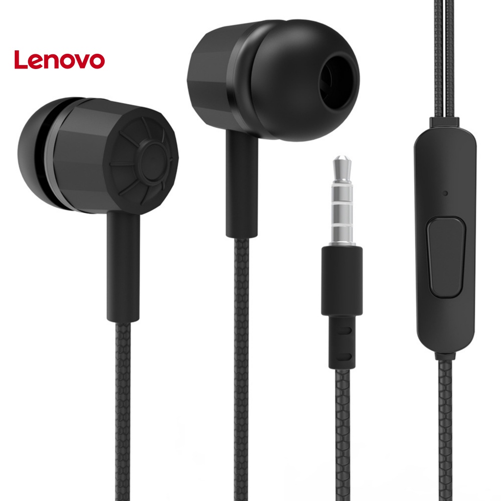 Tai Nghe Nhét Tai Có Dây Mega Bass Nhẹ Chống Ồn Kèm Mic Giắc Cắm 3.5mm Âm Thanh HiFi Kiểu Dáng Thể Thao