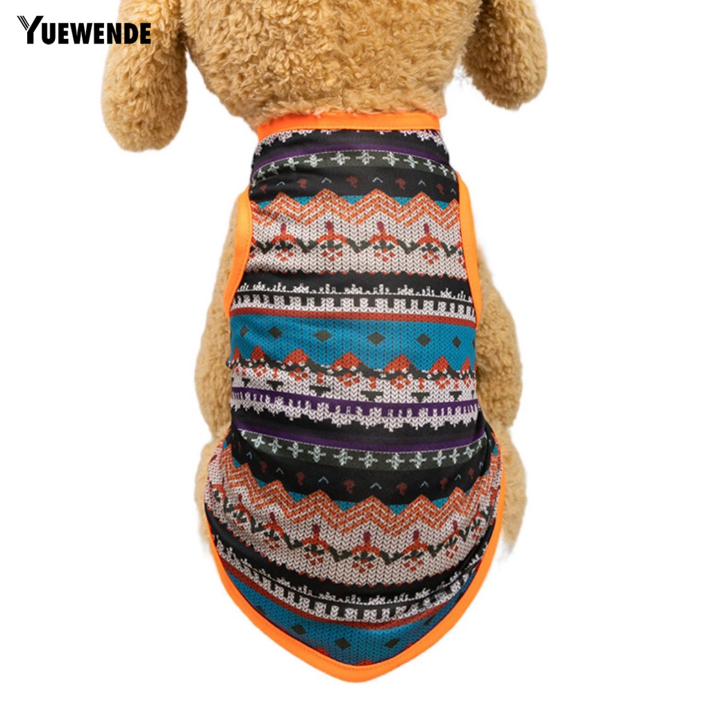 Áo Mùa Hè YE.B Không Tay Dễ Lên Màu Cho Thú Cưng